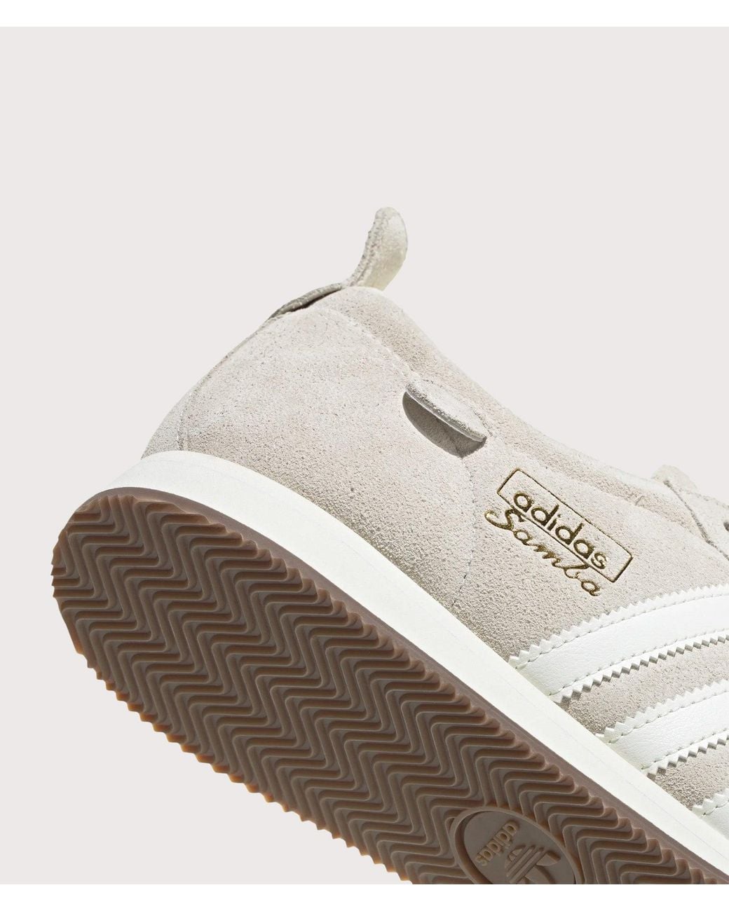 Adidas Originals White Samba 62 Super Trainers for men