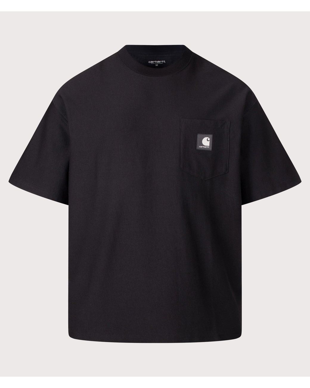 Carhartt Black Oversized Fit Og Pocket T-Shirt for men