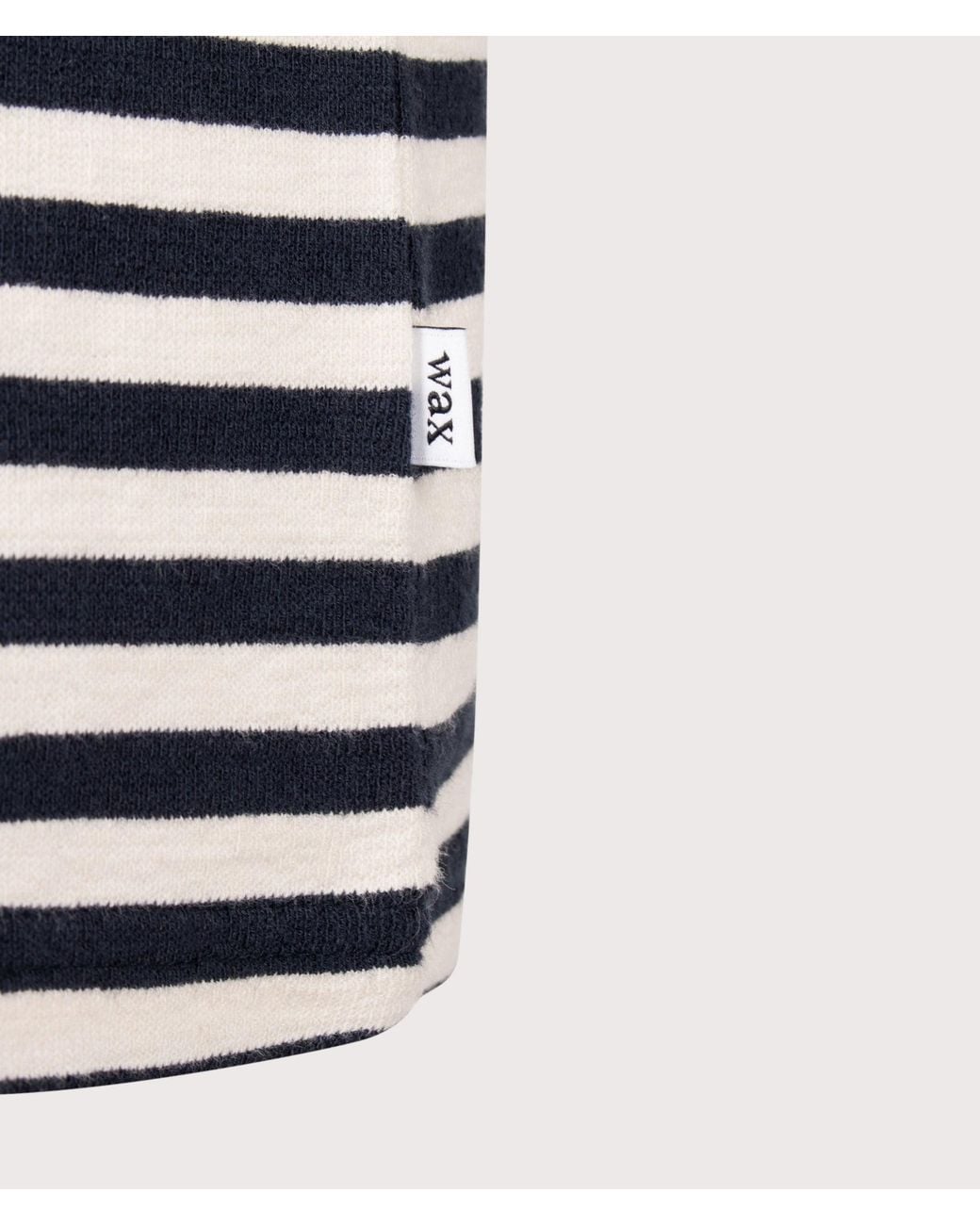 Wax London Blue Regular Fit Dean Striped T-Shirt for men