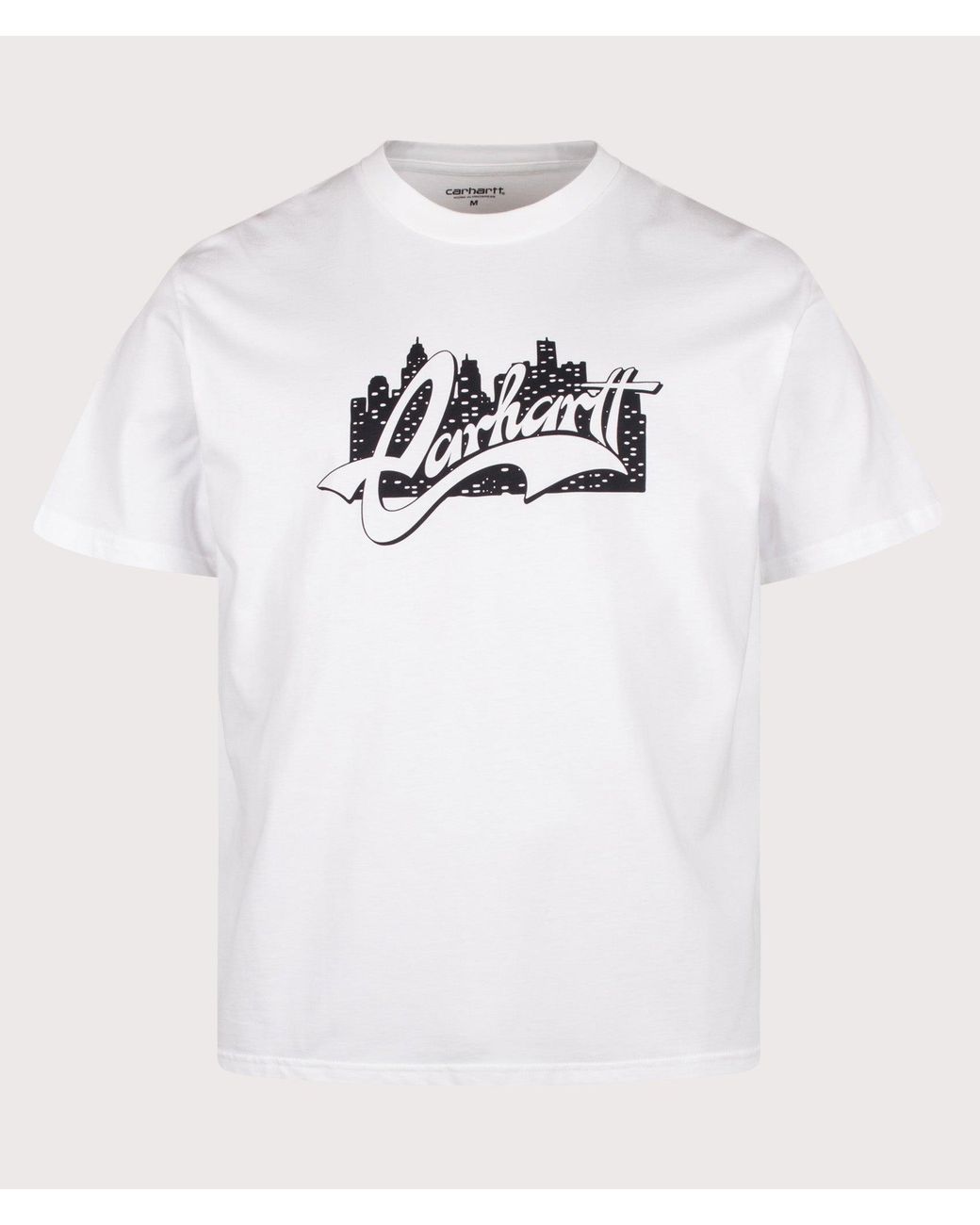Carhartt White Loose Fit Boogie Night T-Shirt for men