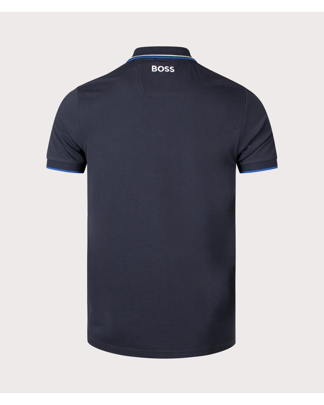 Boss Blue Regular Fit Paddy Pro Polo Shirt for men
