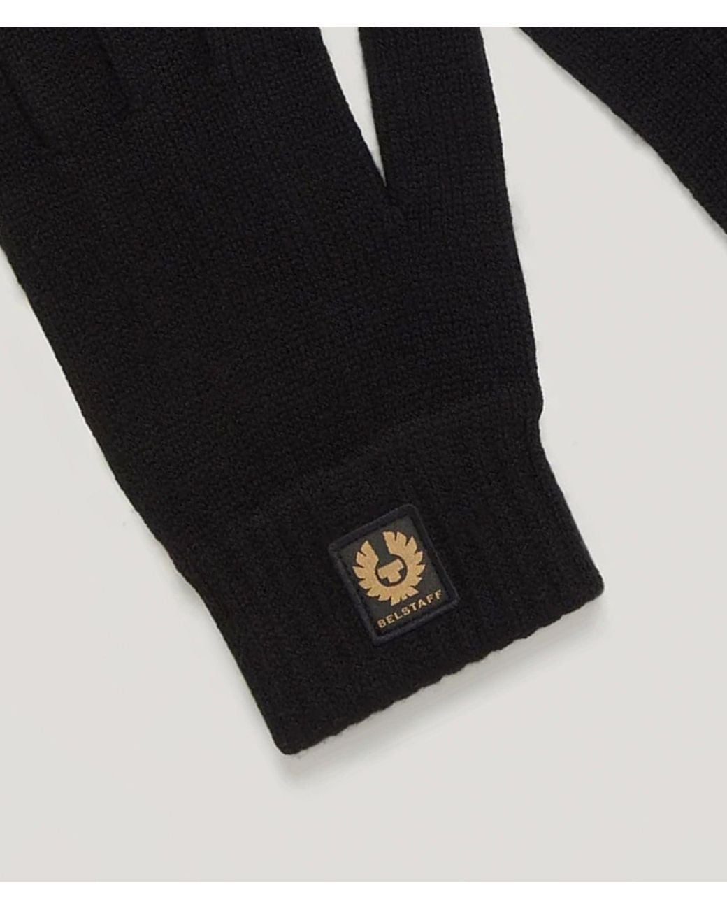 Belstaff Black Watch Gloves for men