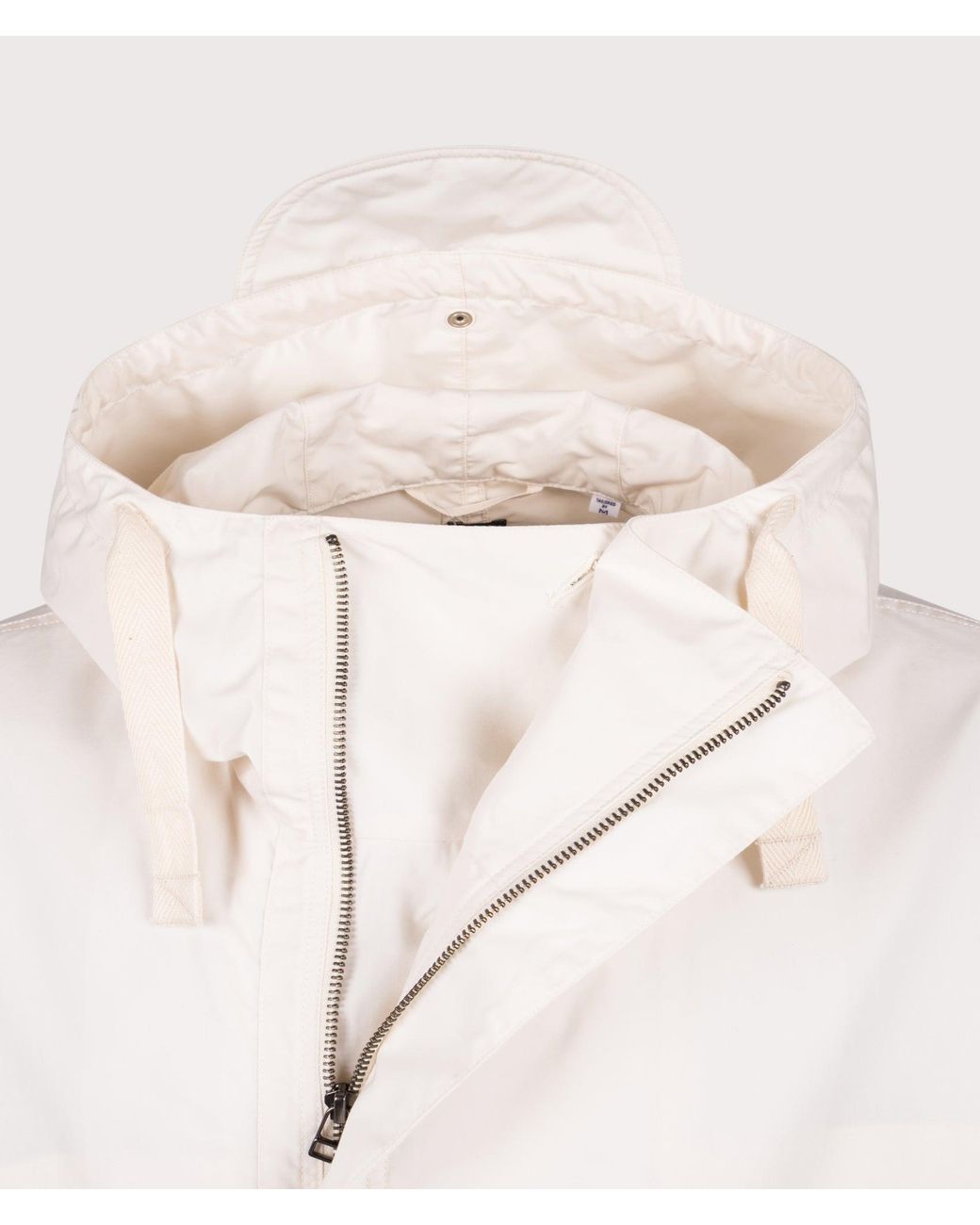 Nanamica Natural Oversized Hooded Deck Jacket for men