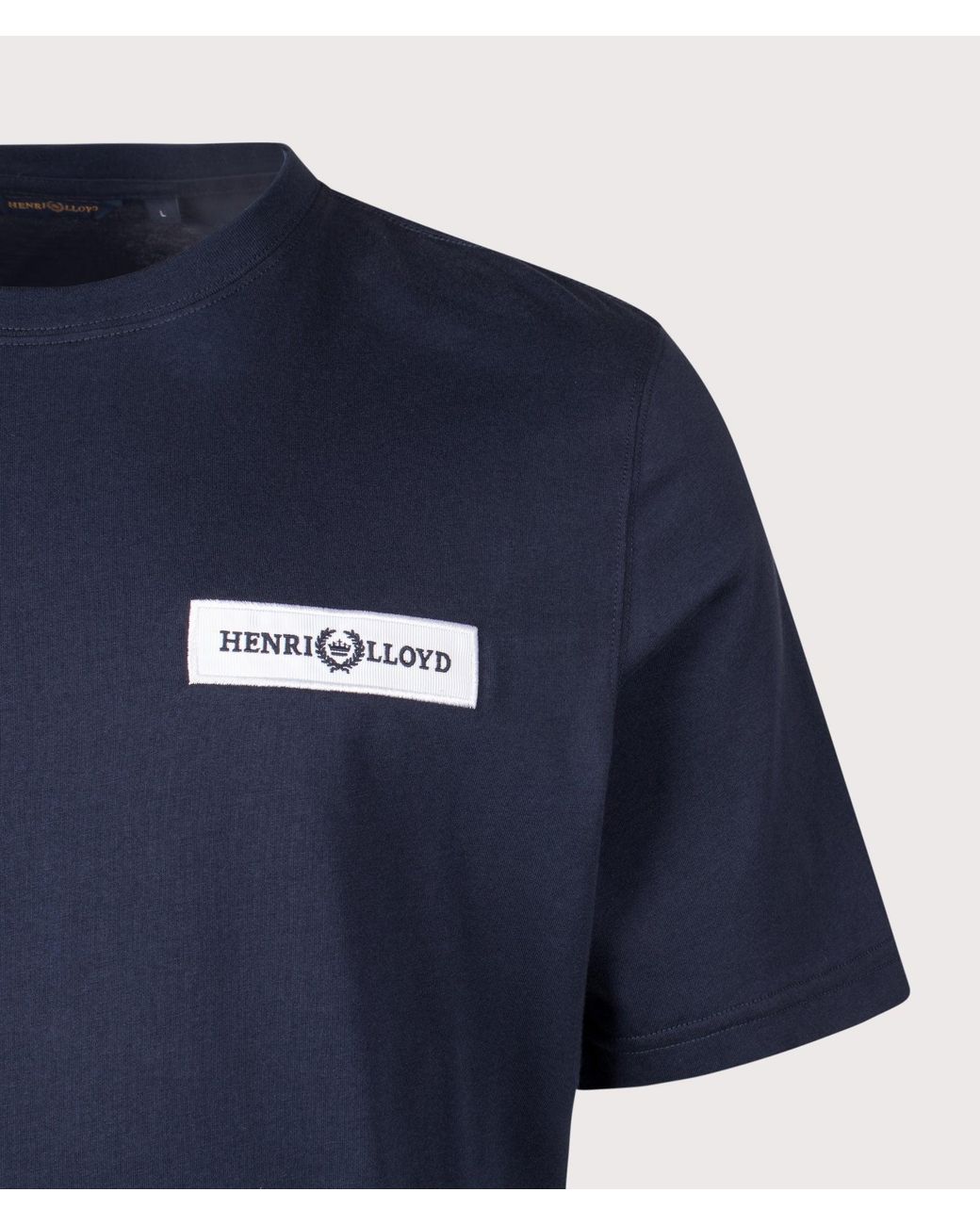 Henri Lloyd Blue Regular Fit Calshot T-Shirt for men