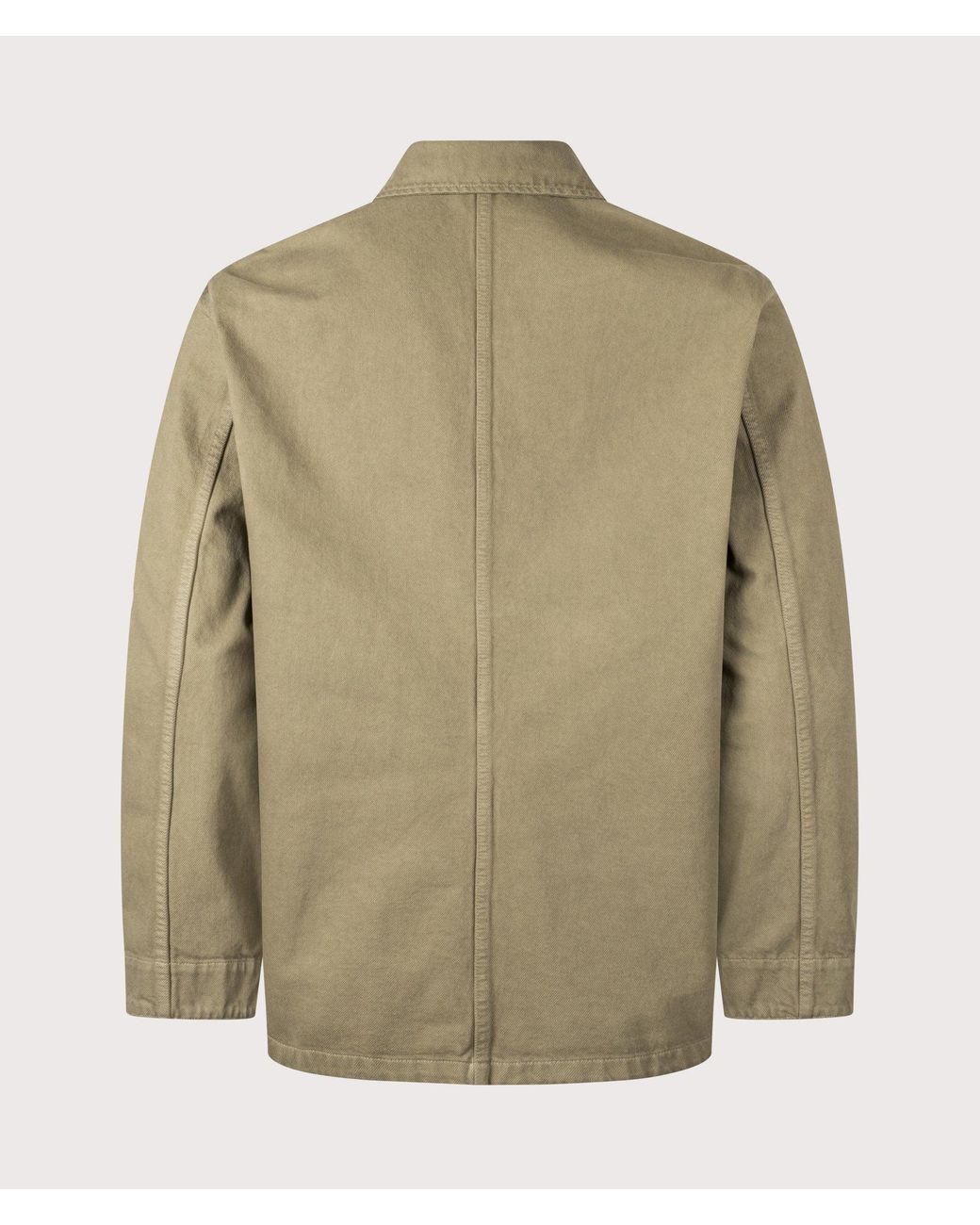 A.P.C. Green Relaxed Fit Overshirt for men
