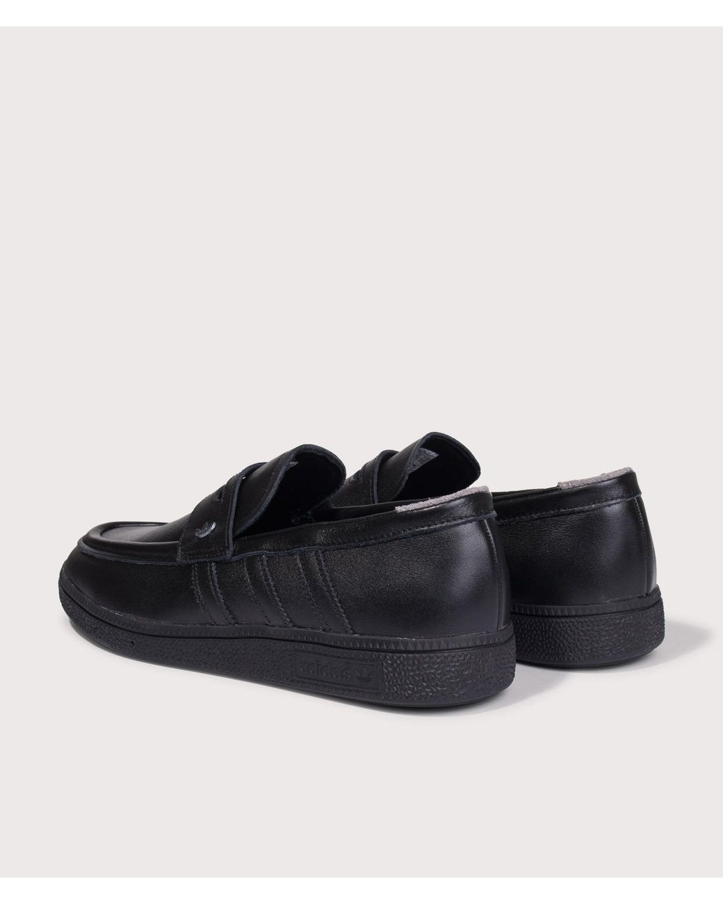 Adidas Originals Black Handball Spezial Loafers for men