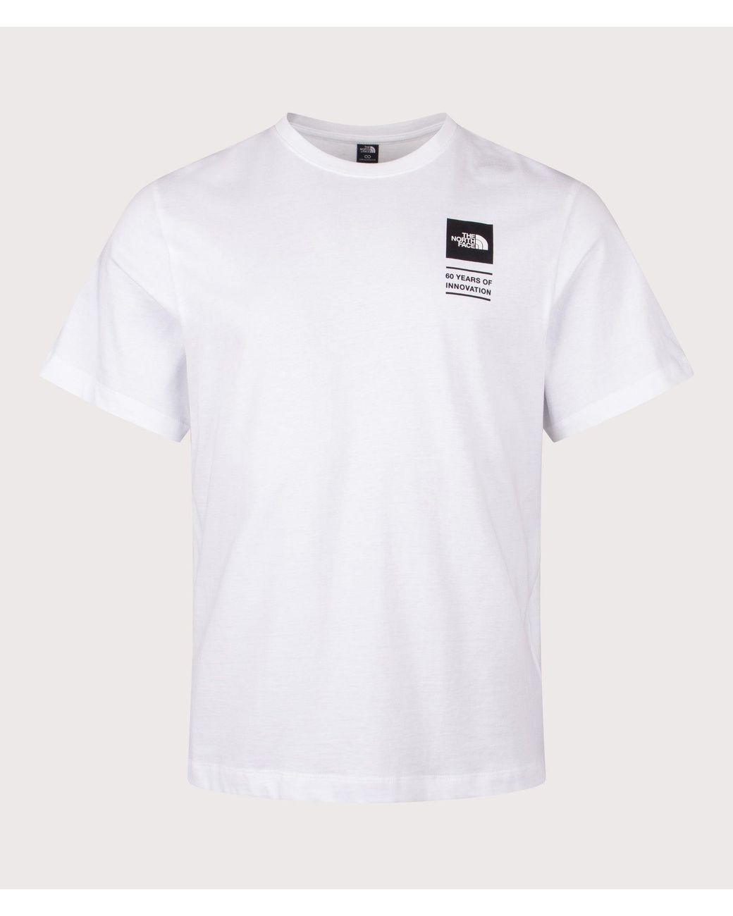 the-north-face-icon-celebration-t-shirt-in-white-for-men-lyst-uk