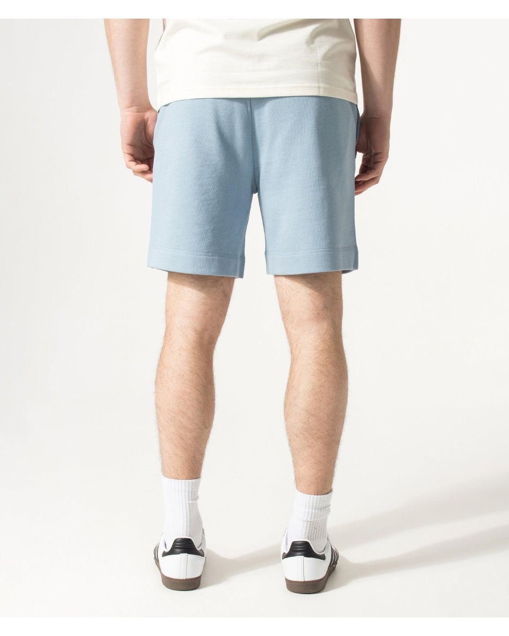 Boss Blue Regular Fit Sewalk Sweat Shorts for men