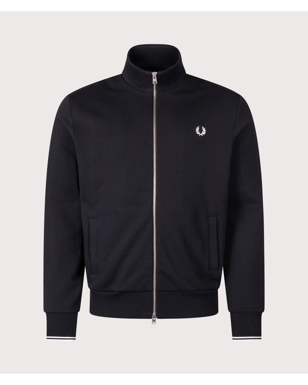Fred Perry Blue Regular Fit Track Top for men