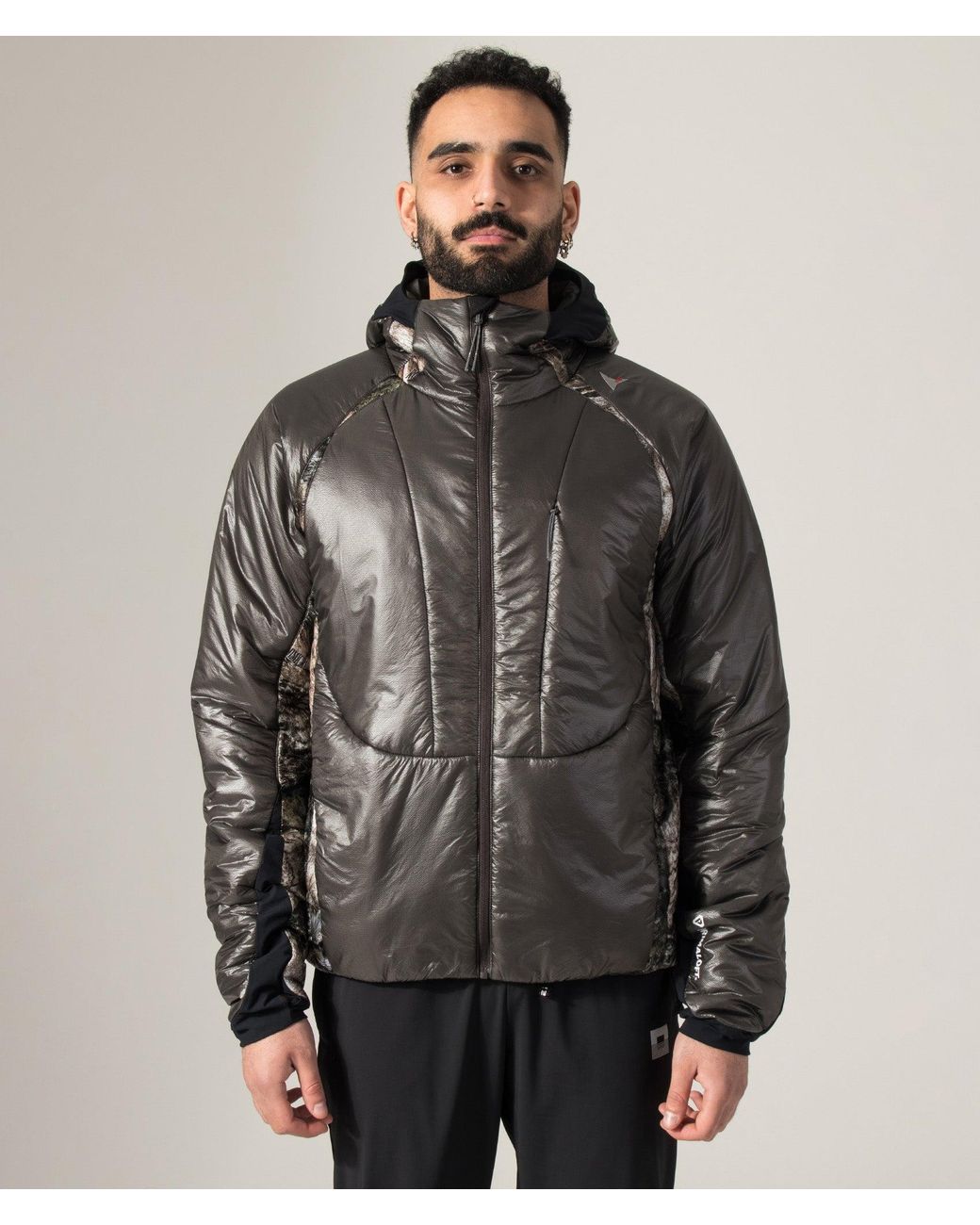 Roa Gray Hima Primaloft Moth Print Insulated Synthetic Jacket for men