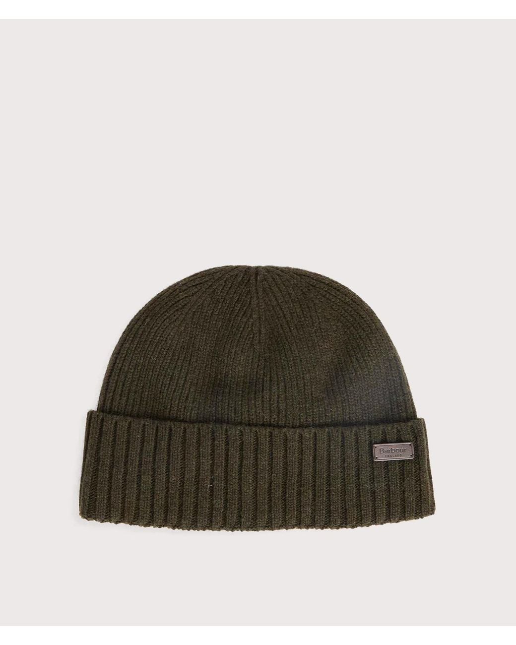 Barbour Green Carlton Beanie &Amp; Gloves Gift Set for men