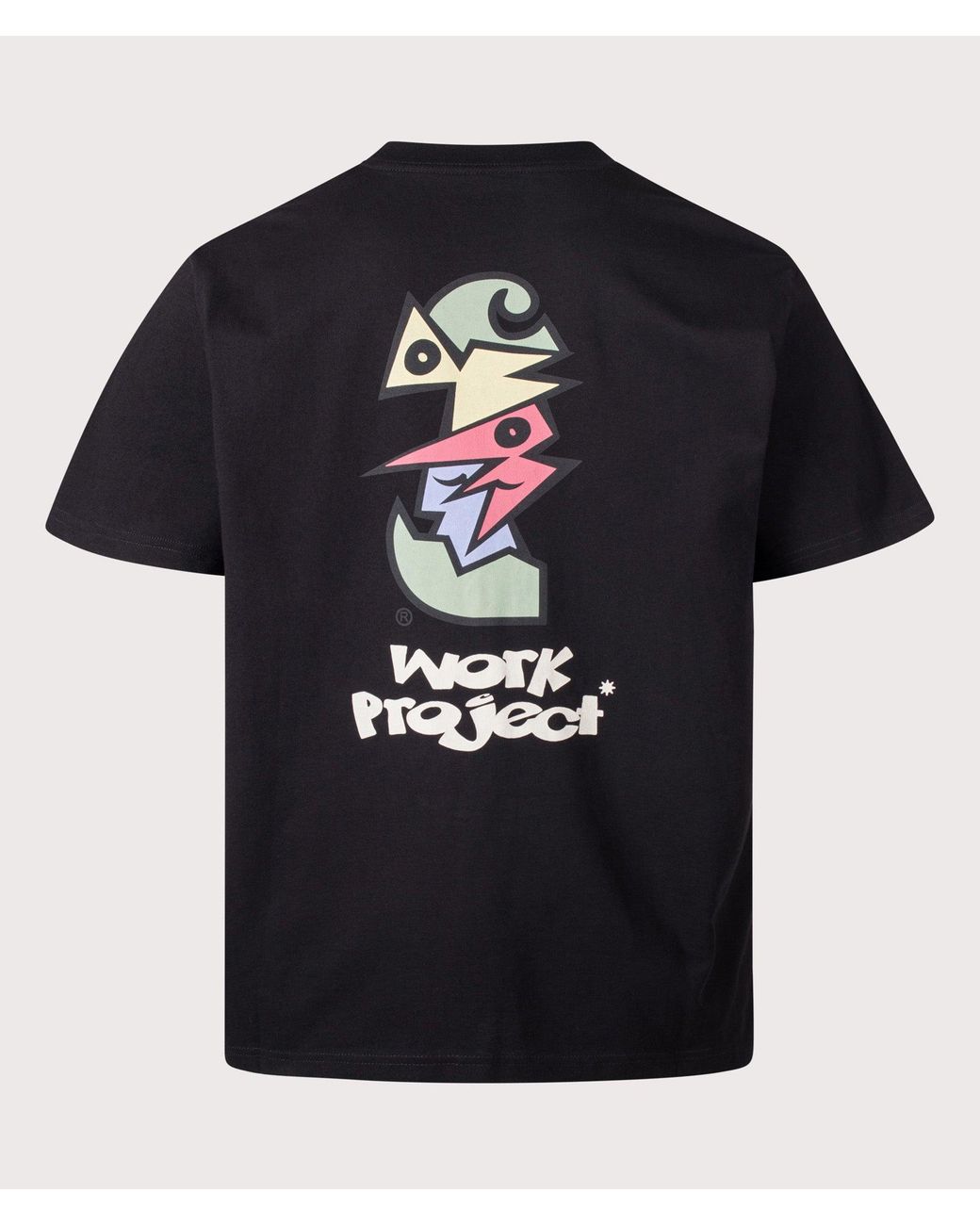 Carhartt Black Loose Fit Cubist T-Shirt for men