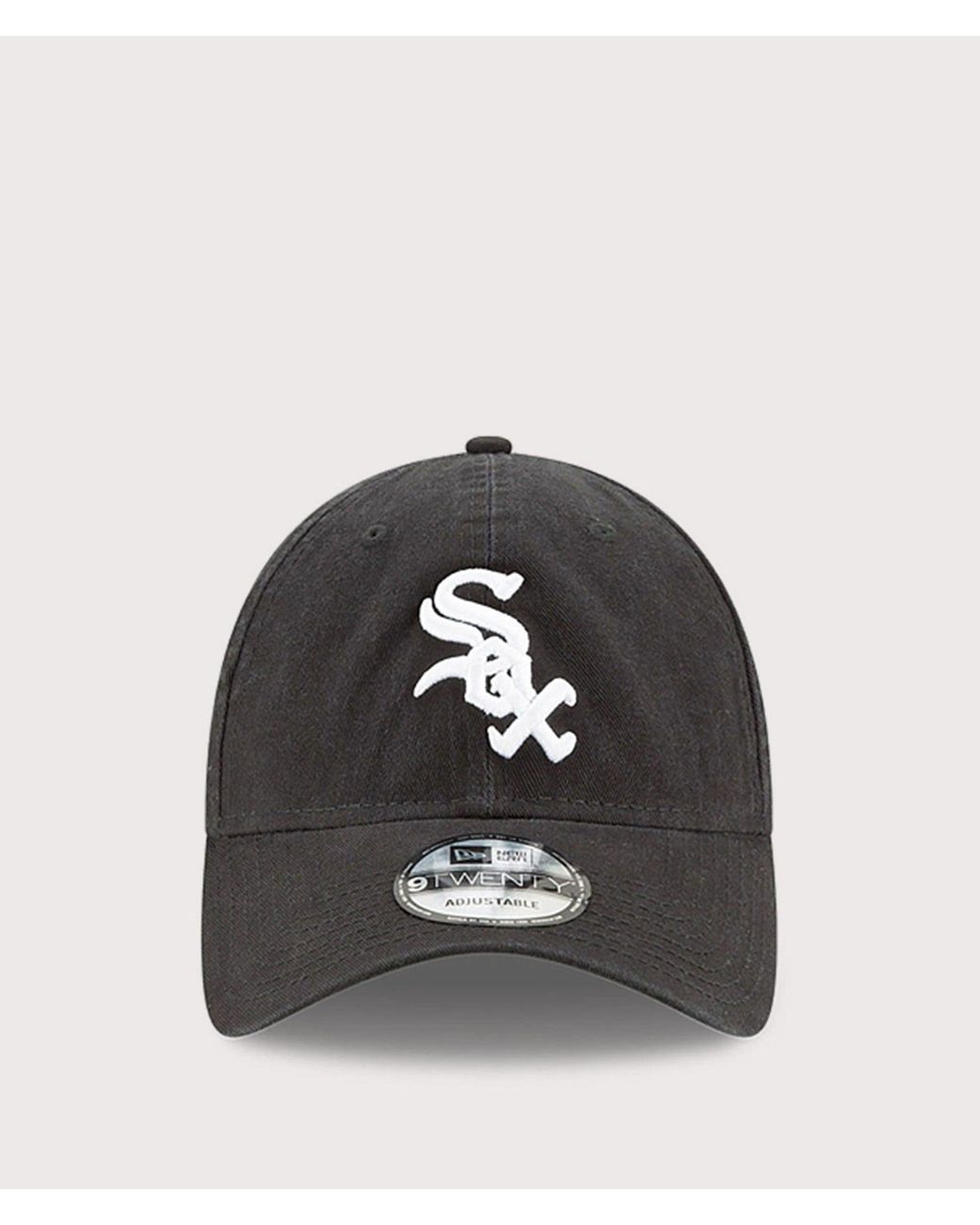KTZ Black Mlb Core Classic Washed 9Twenty Adjustable Cap for men