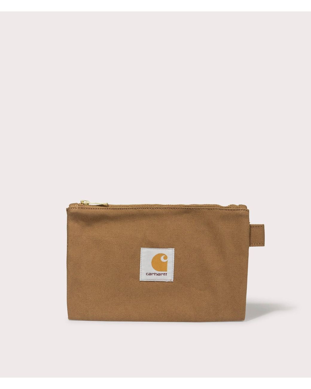 Carhartt Brown Canvas Pouch Set for men