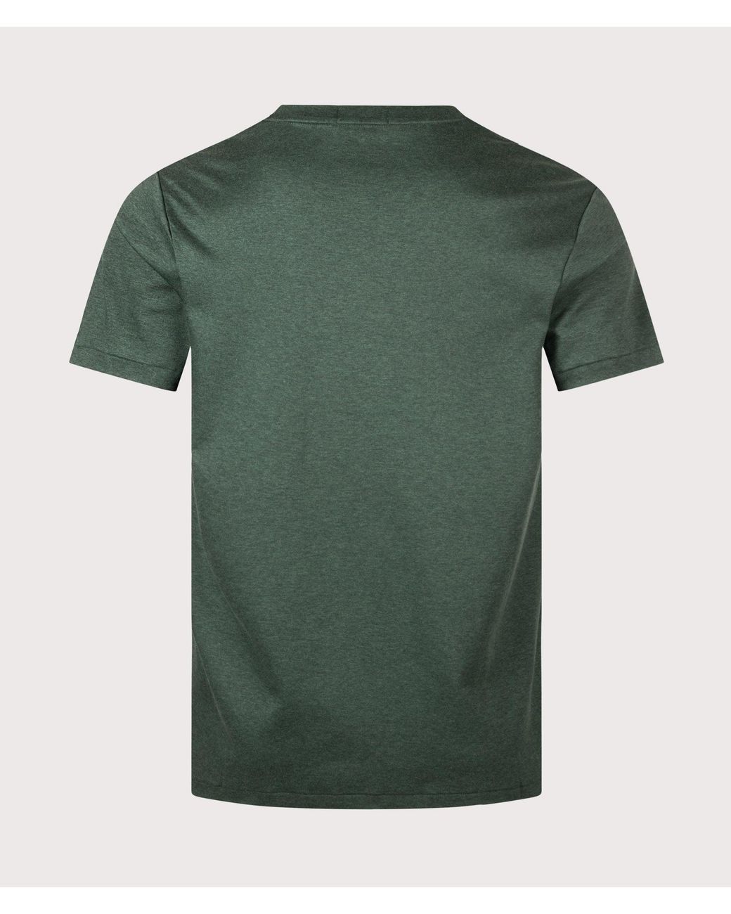 Polo Ralph Lauren Green Custom Slim Fit Pima T-Shirt for men