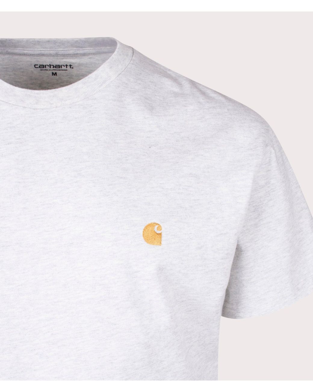 Carhartt White Loose Fit Chase T-Shirt for men