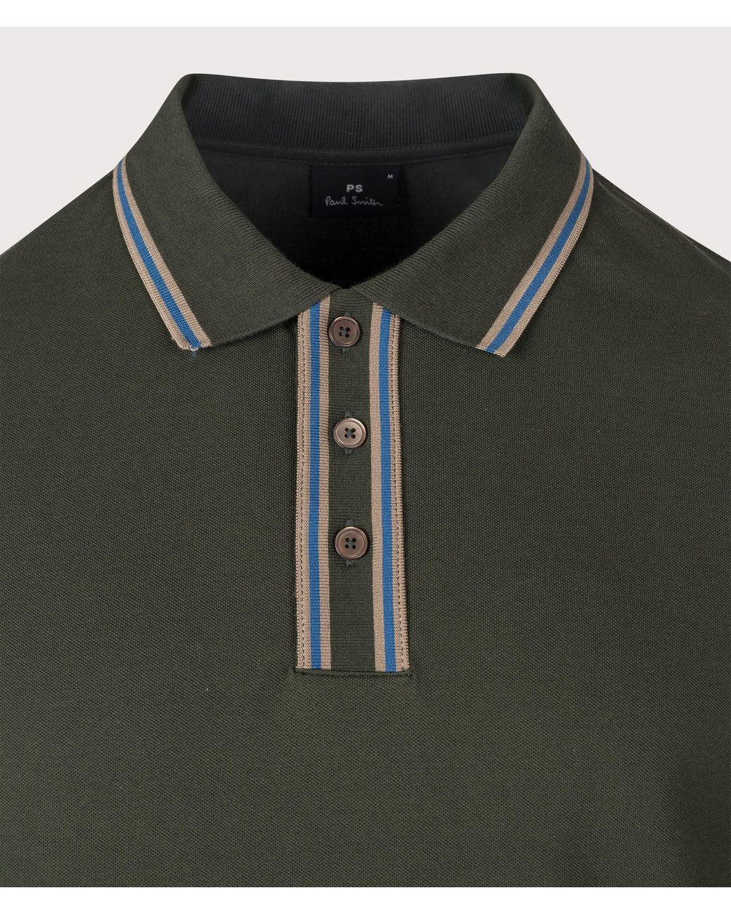 Paul Smith Green Regular Fit Polo Shirt for men