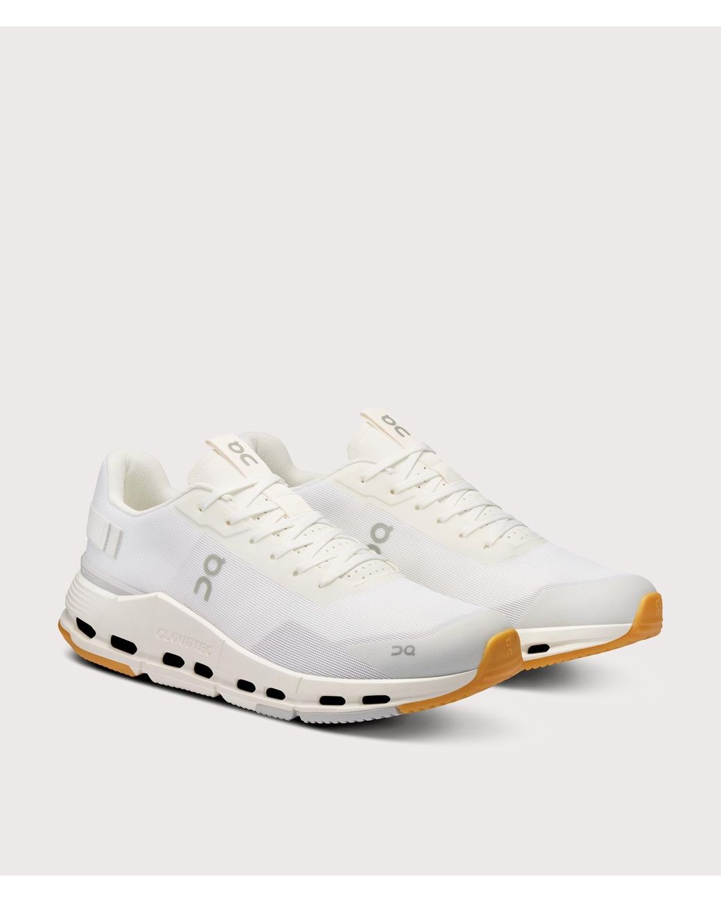 On Shoes White Cloudnova Form 2 Sneakers for men