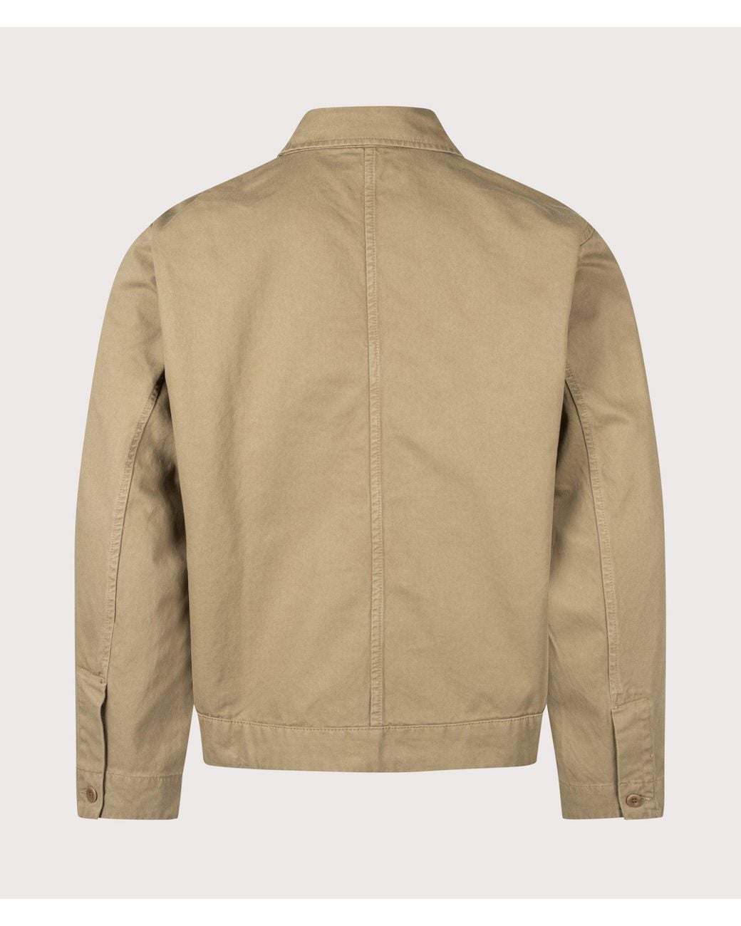 Norse Projects Natural Relaxed Fit Arresskov Broken Twill Overshirt for men