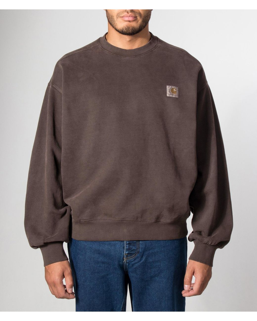 Carhartt Brown Balloon Fit Vista Sweatshirt for men