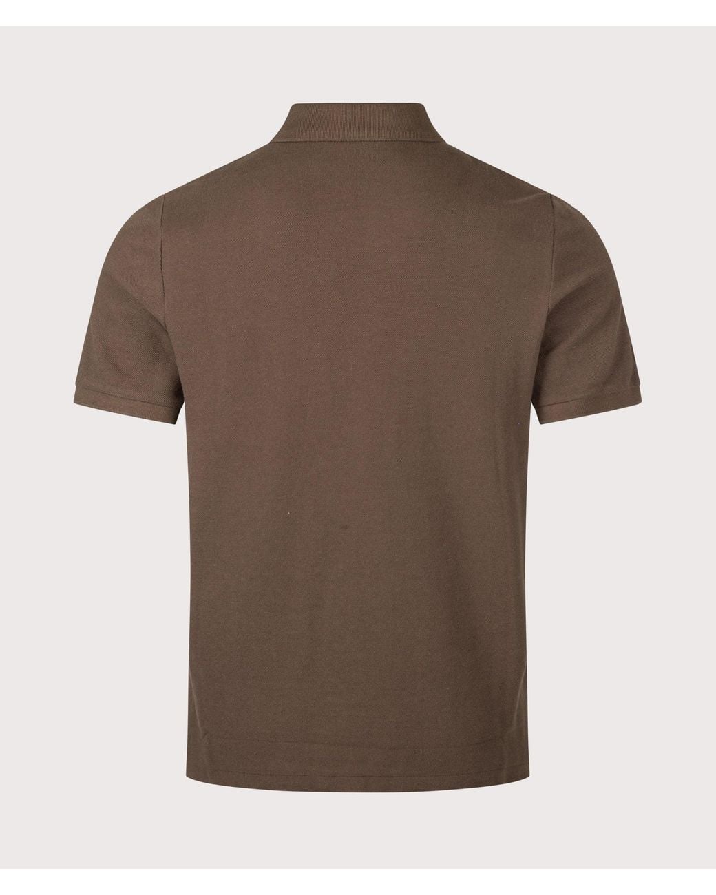 Polo Ralph Lauren Brown Classic Fit Big Pony Mesh Polo Shirt for men