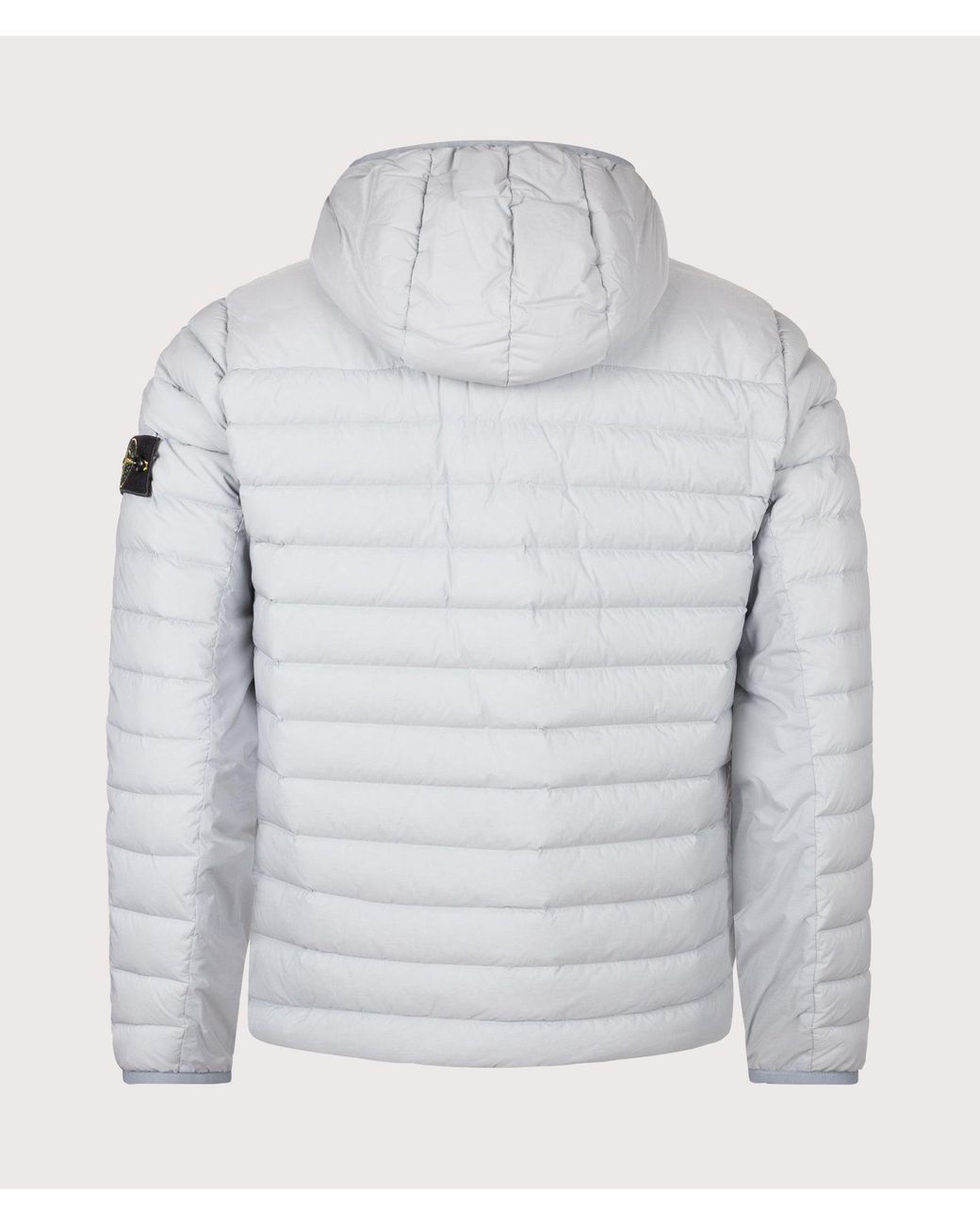 Stone Island Gray Seamless Tunnel Nylon Down-Tc Jacket for men