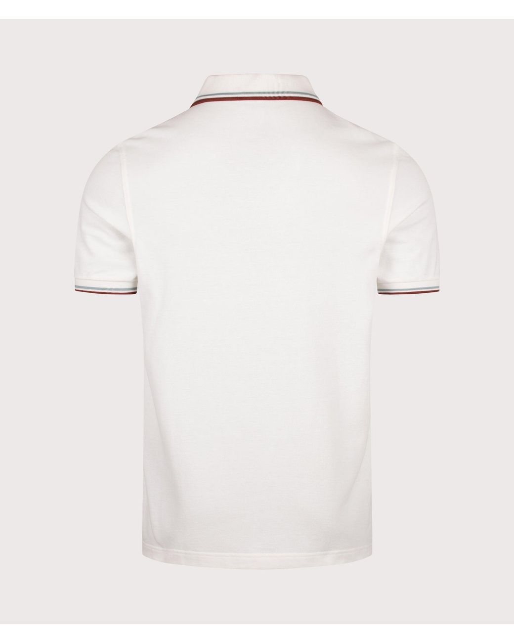 Fred Perry Natural Regular Fit Twin Tipped Polo Shirt for men