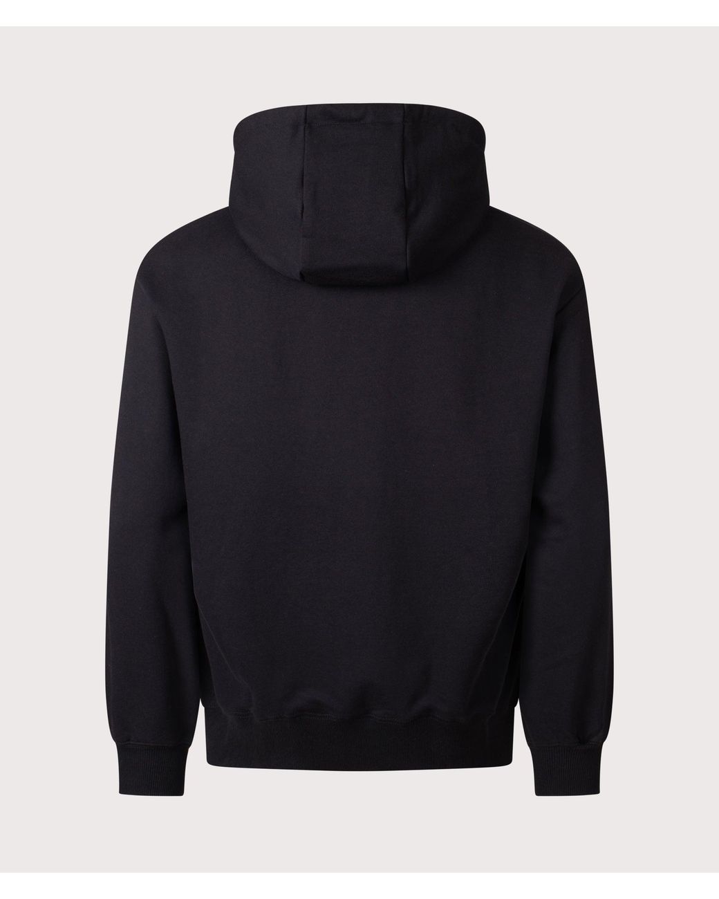 Snow Peak Blue New Standard Square Logo Hoodie for men