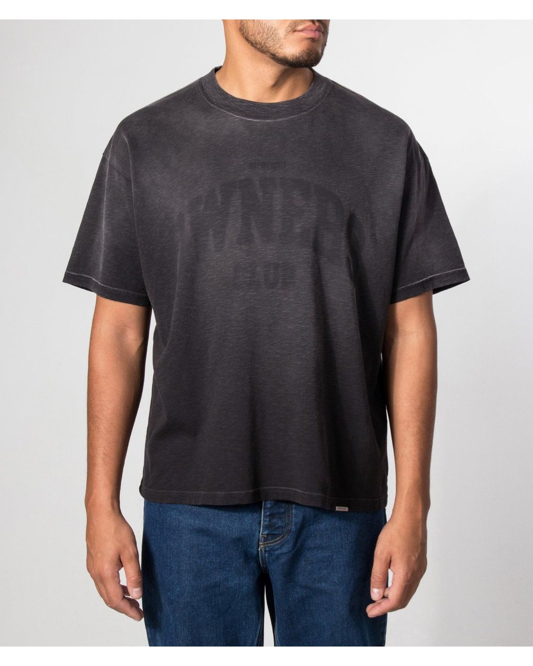 Represent Black Oversized Fit Owners T-Shirt for men