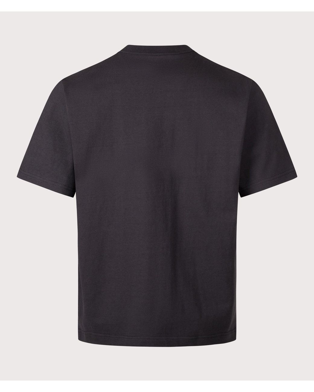 And Wander Black Heavy Cotton Pocket T-Shirt for men
