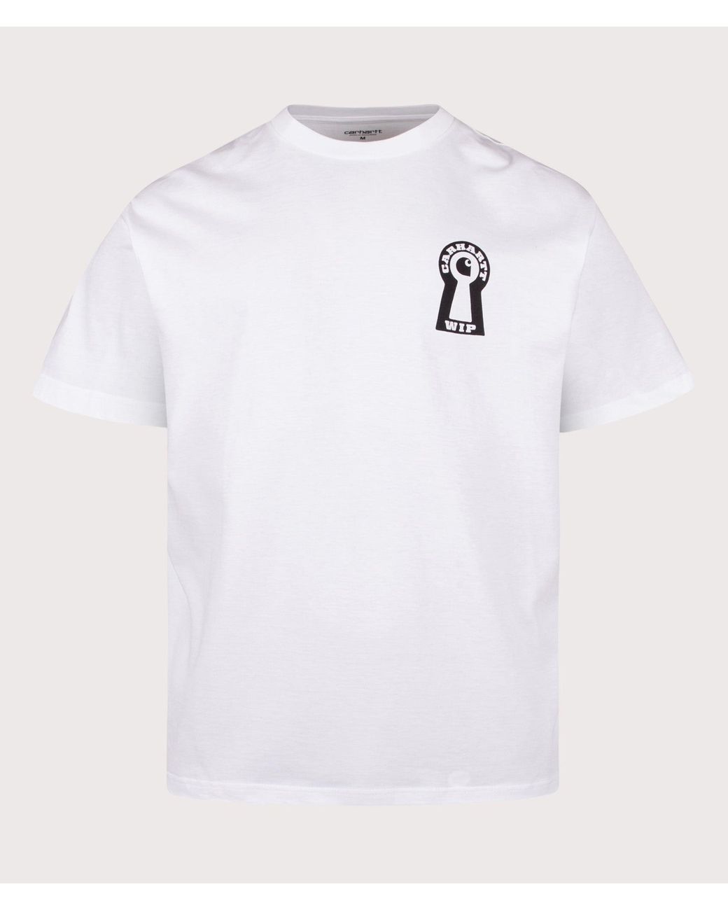 Carhartt White Loose Fit Locked T-Shirt for men
