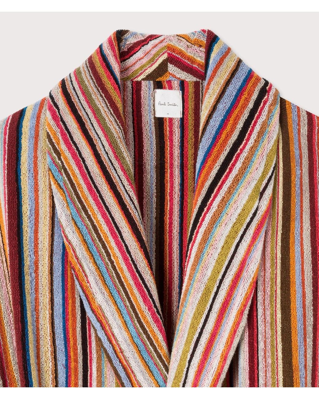 Paul Smith Pink Regular Fit Signature Dressing Gown for men