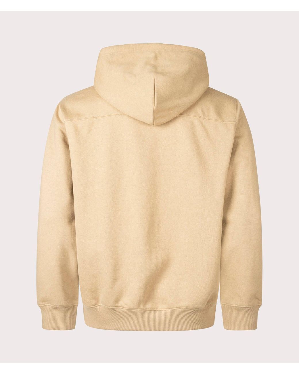 Carhartt Natural Balloon Fit Eldon Zip Through Hoodie for men