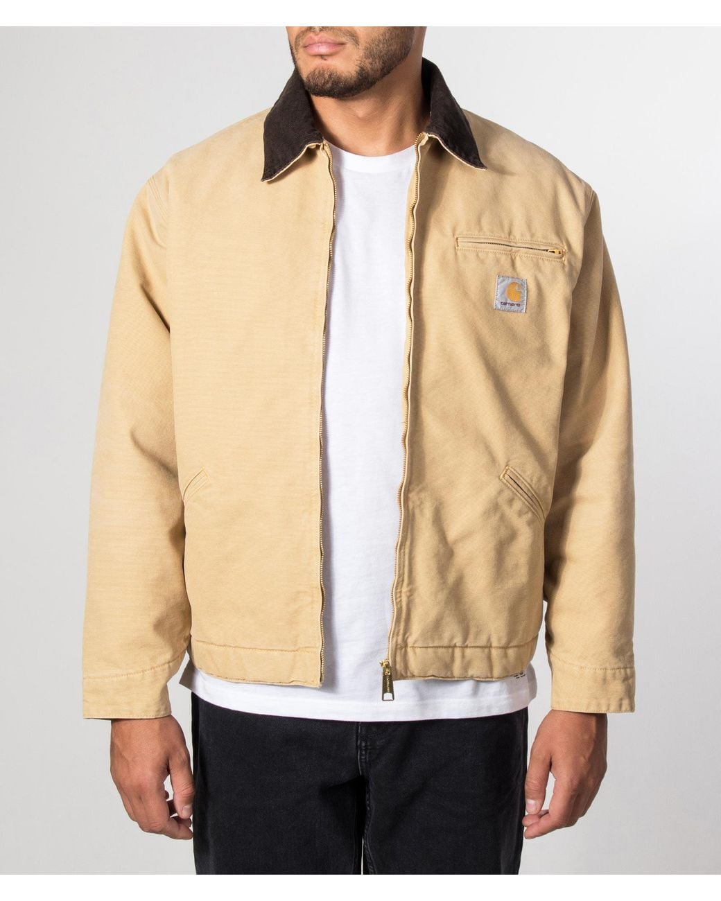 Carhartt Natural Loose Fit Og Detroit Jacket for men