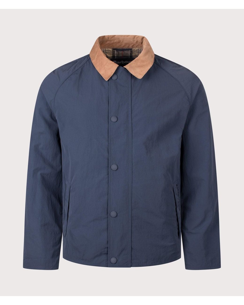 Barbour Blue Tracker Showerproof Jacket for men