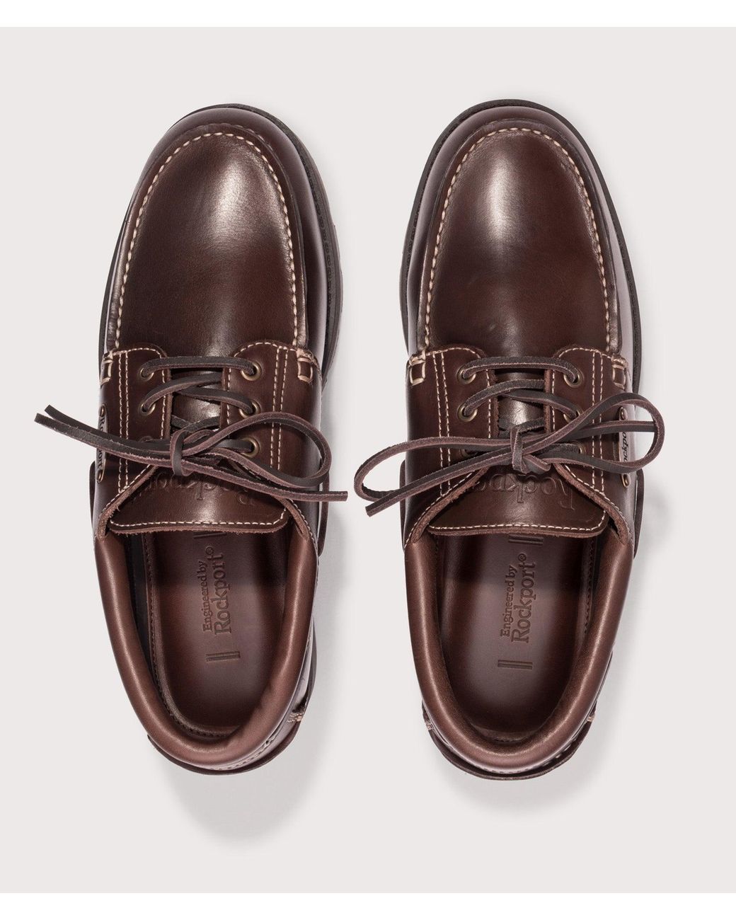 Rockport Brown Country Boat Shoes for men