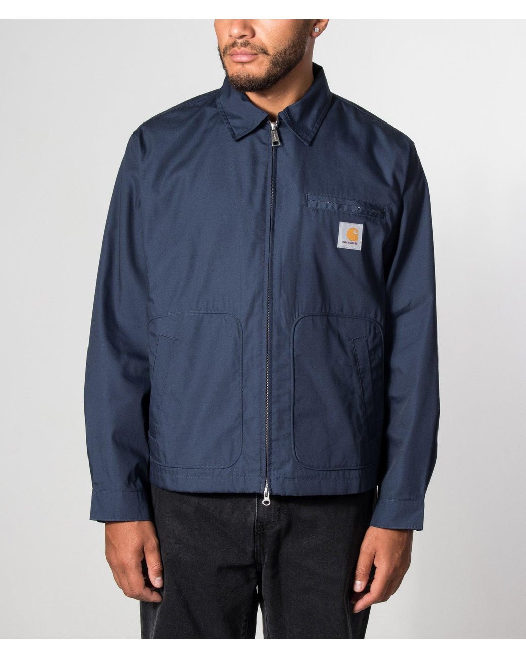 Carhartt Blue Postal Jacket for men