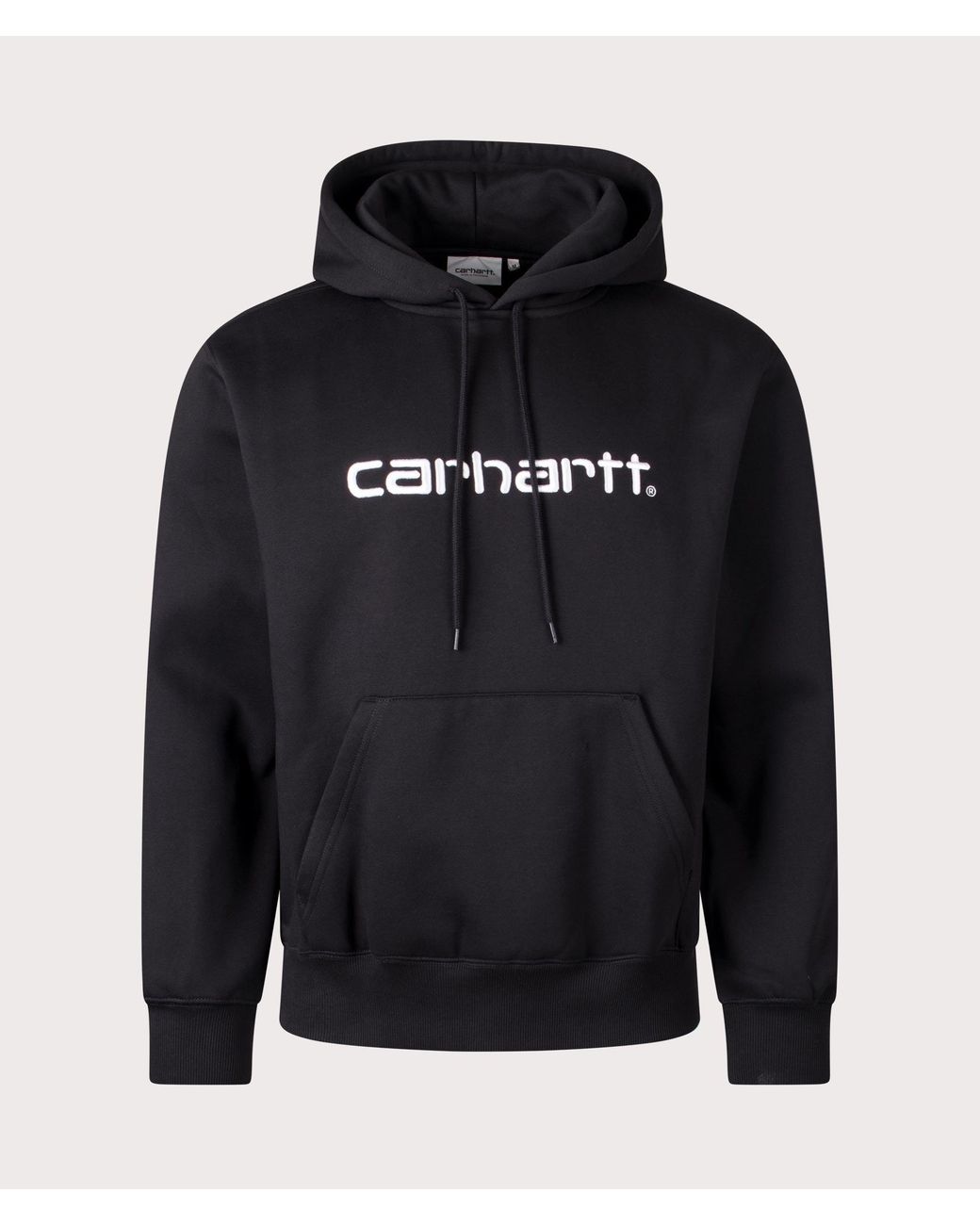 Carhartt Black Loose Fit Carhartt Hoodie for men