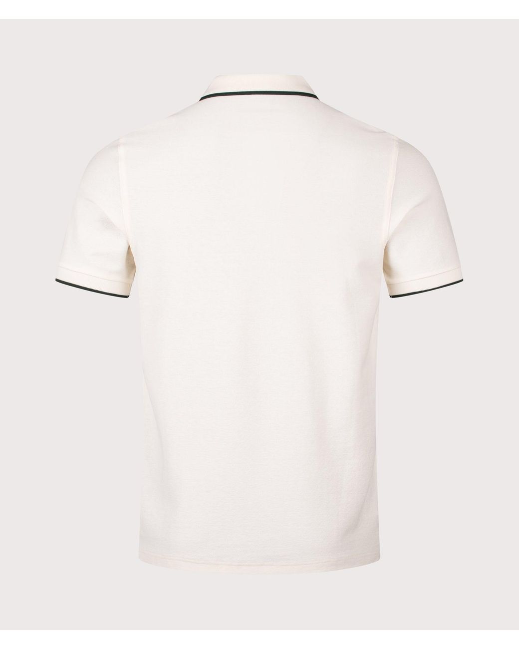 Fred Perry Natural Regular Fit Crepe Piqué Polo Shirt for men