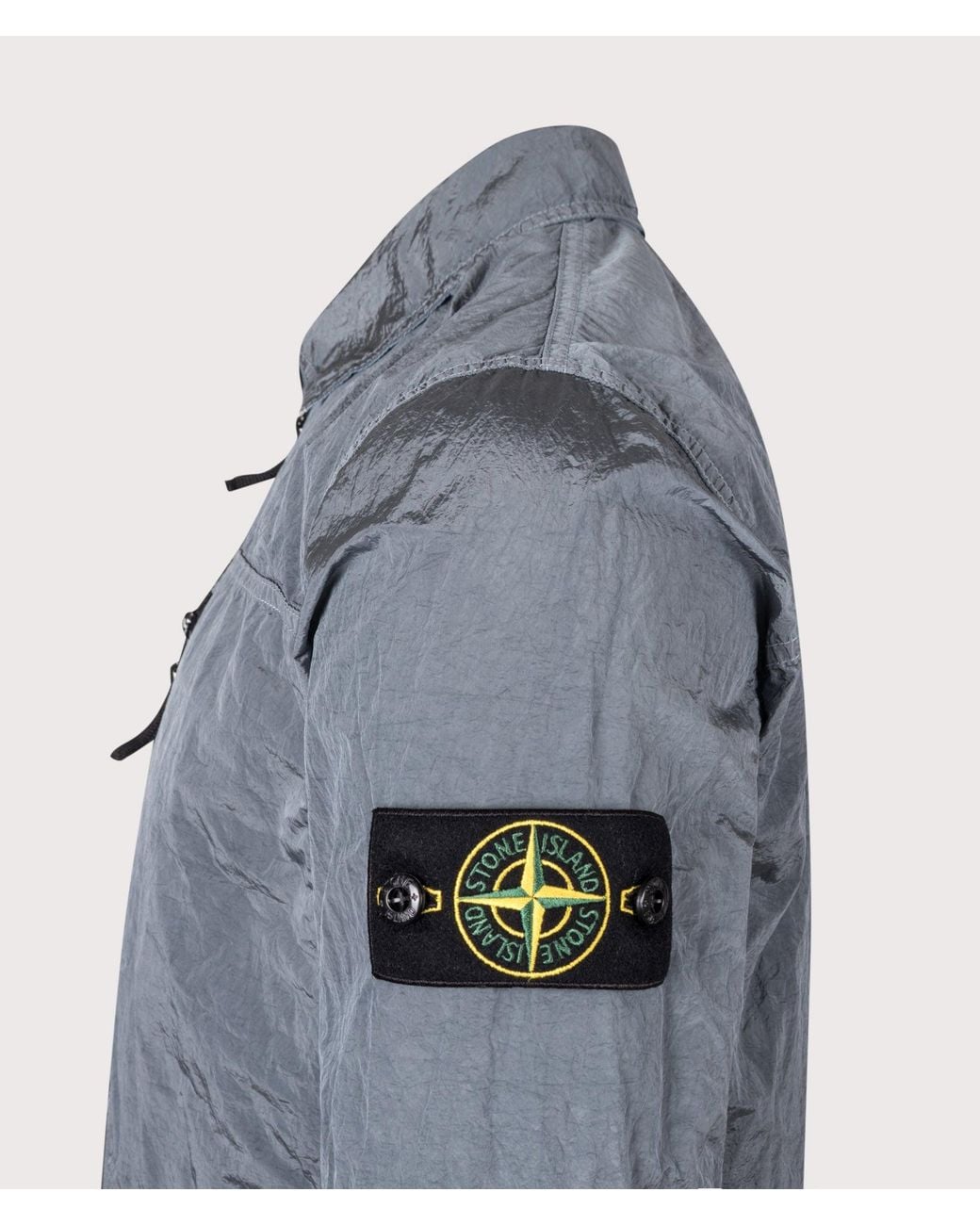 Stone Island Blue Nylon Metal for men