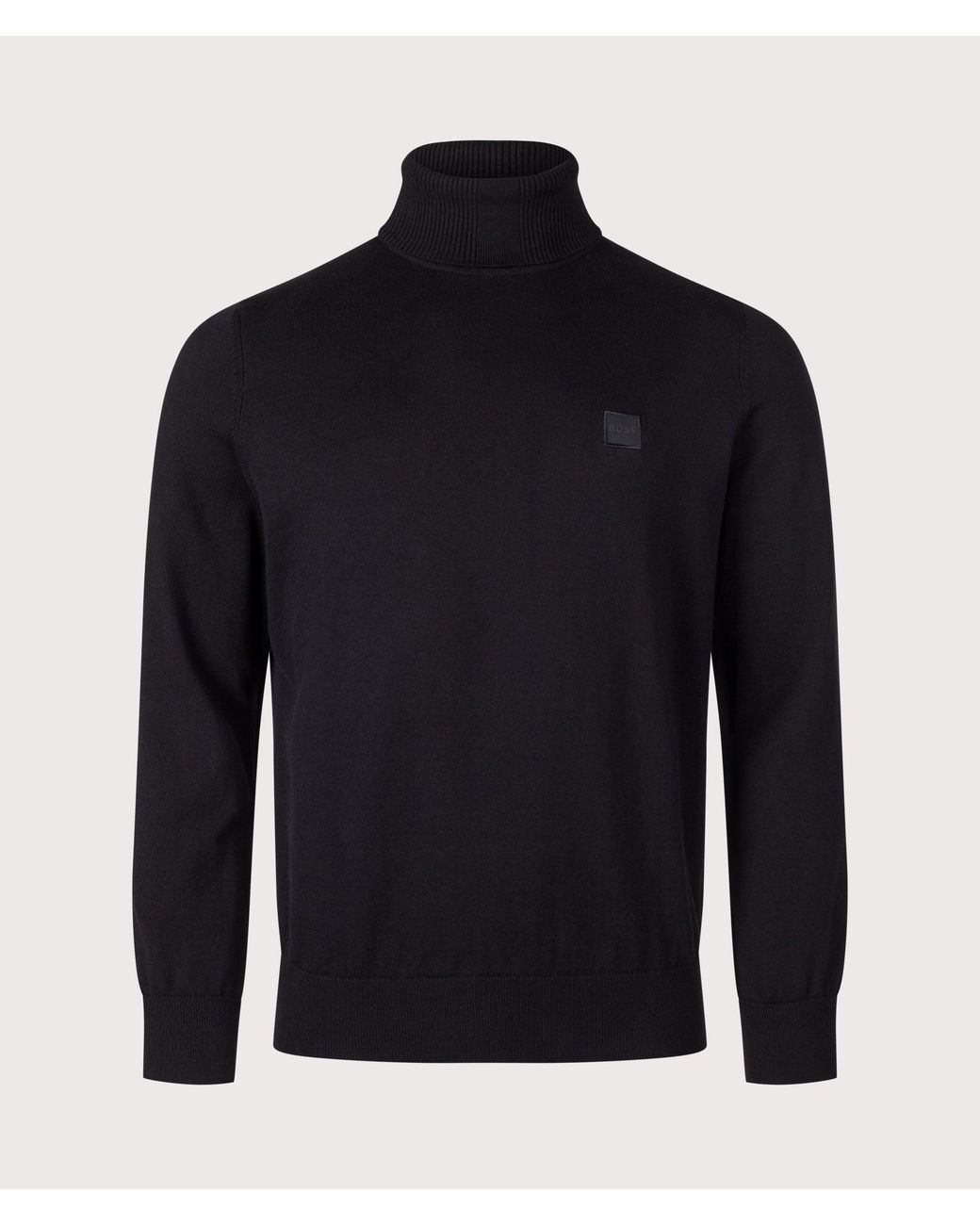 Boss Blue Regular Fit Akiro Rollneck Jumper for men