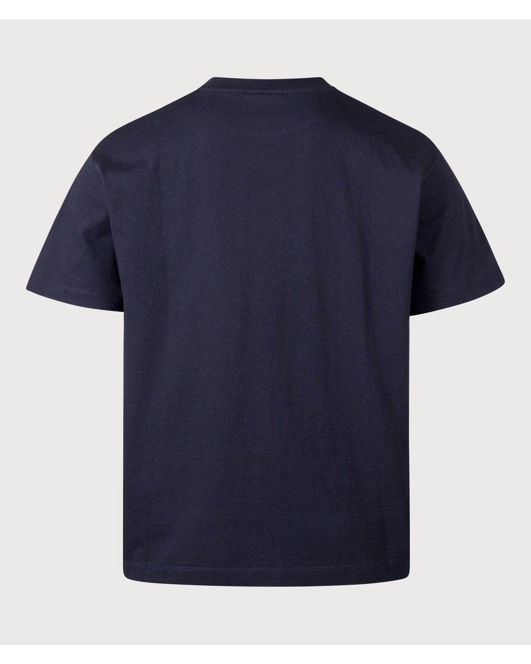 Drole de Monsieur Blue Relaxed Fit Drôle Belissima T-Shirt for men