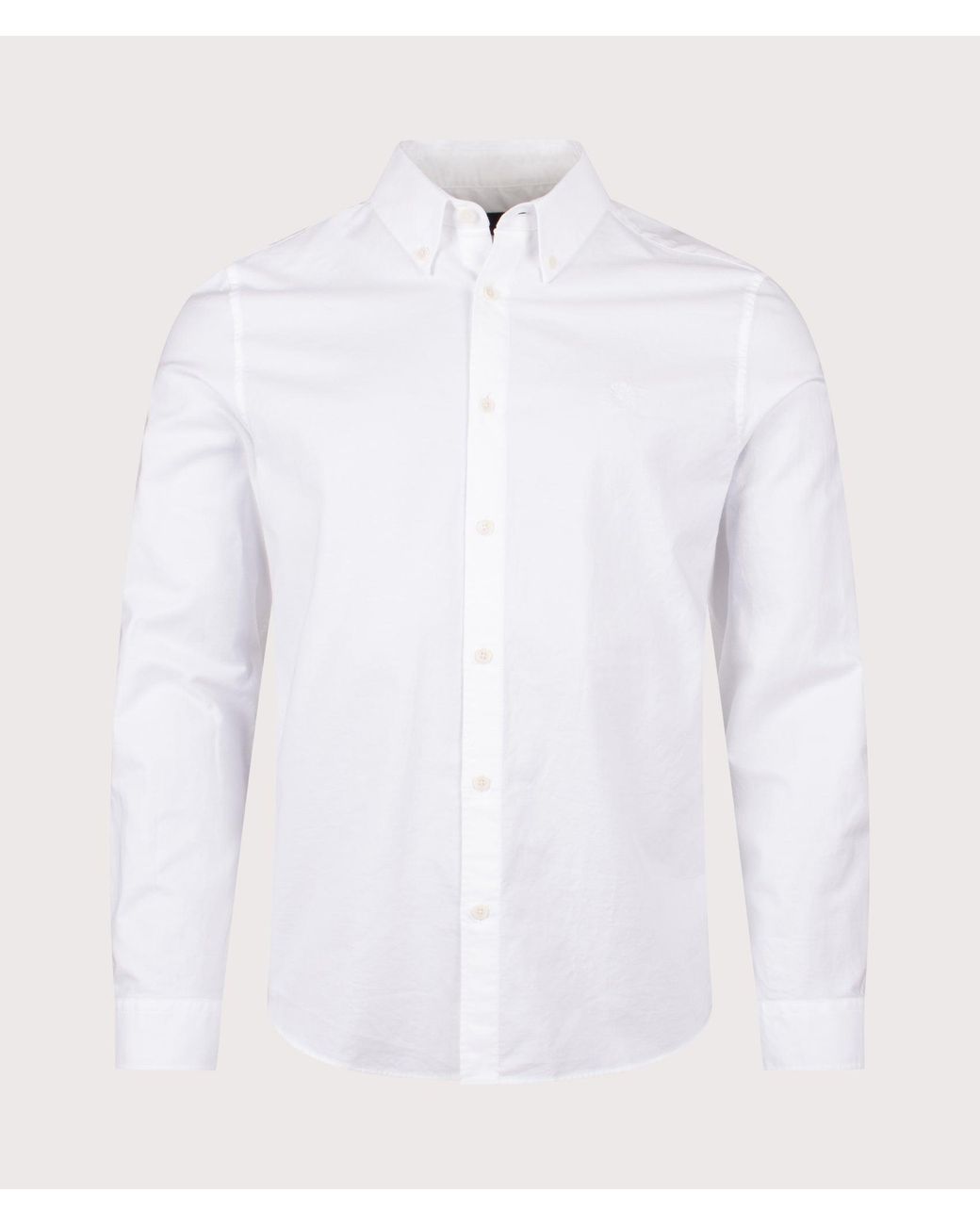 Belstaff White Slim Fit Street Shirt for men