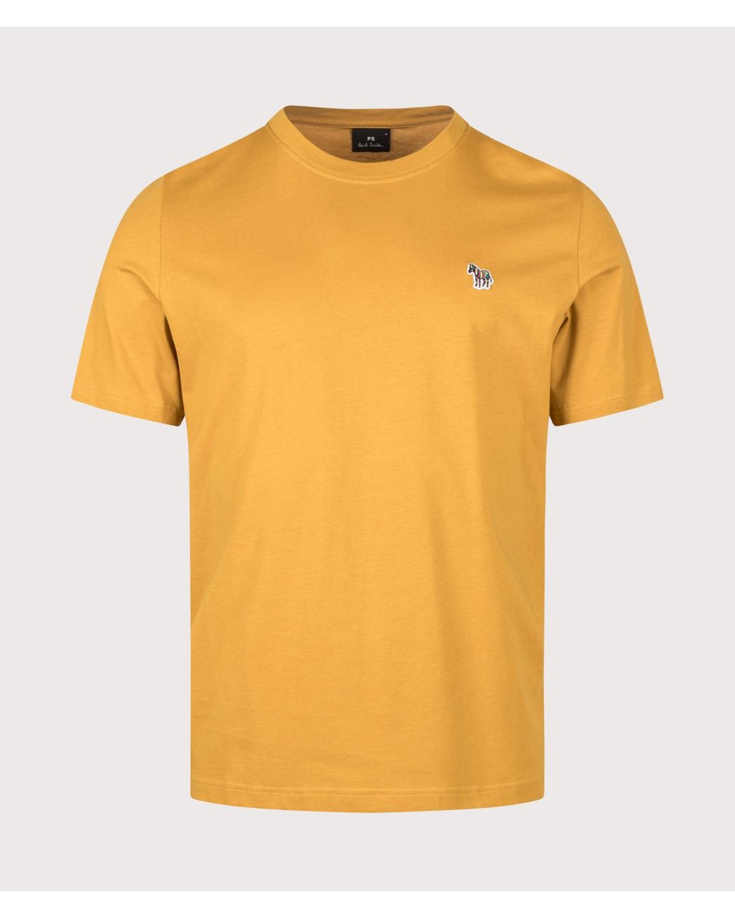 Paul Smith Yellow Regular Fit Zebra T-Shirt for men