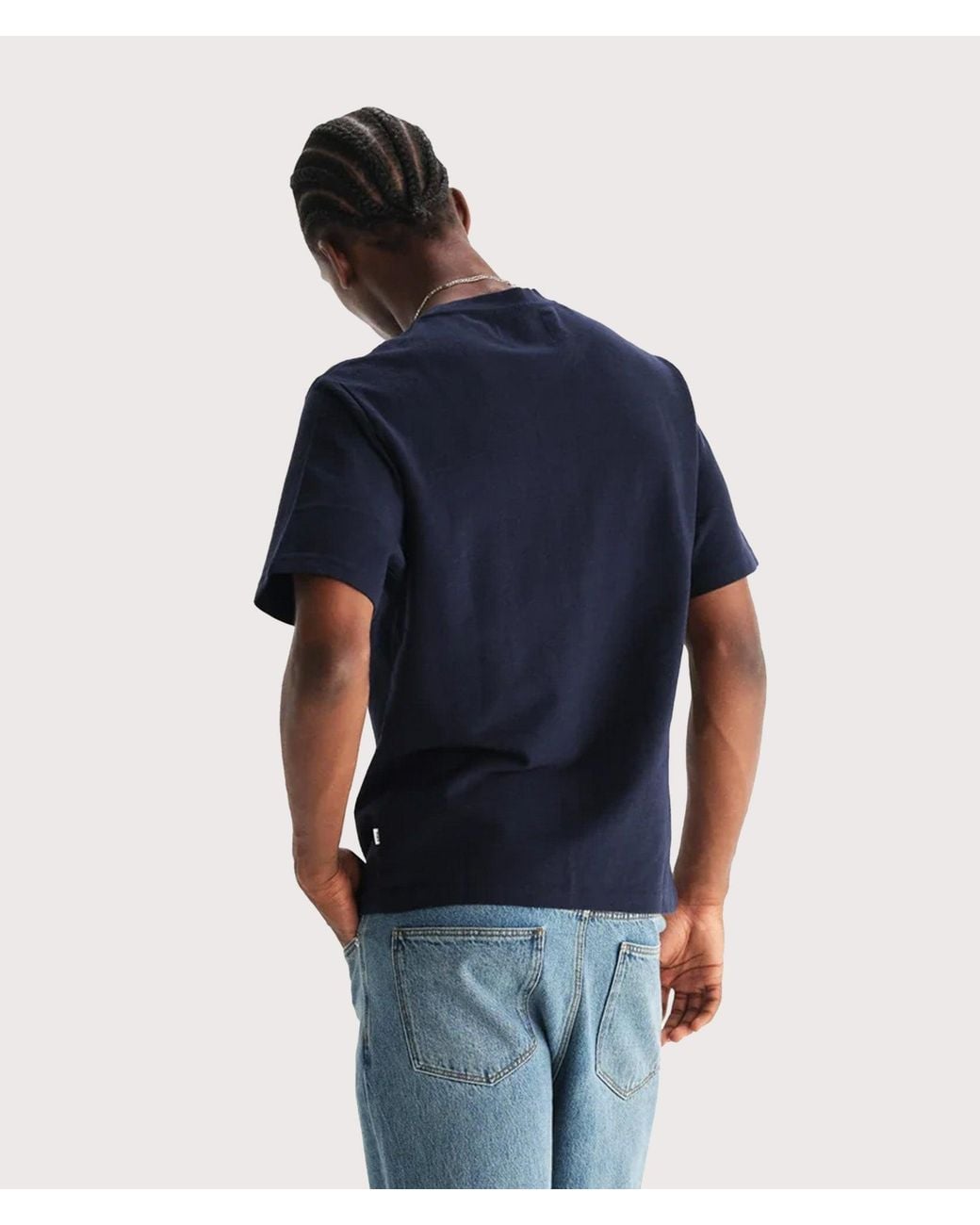 Wax London Blue Dean T-Shirt for men