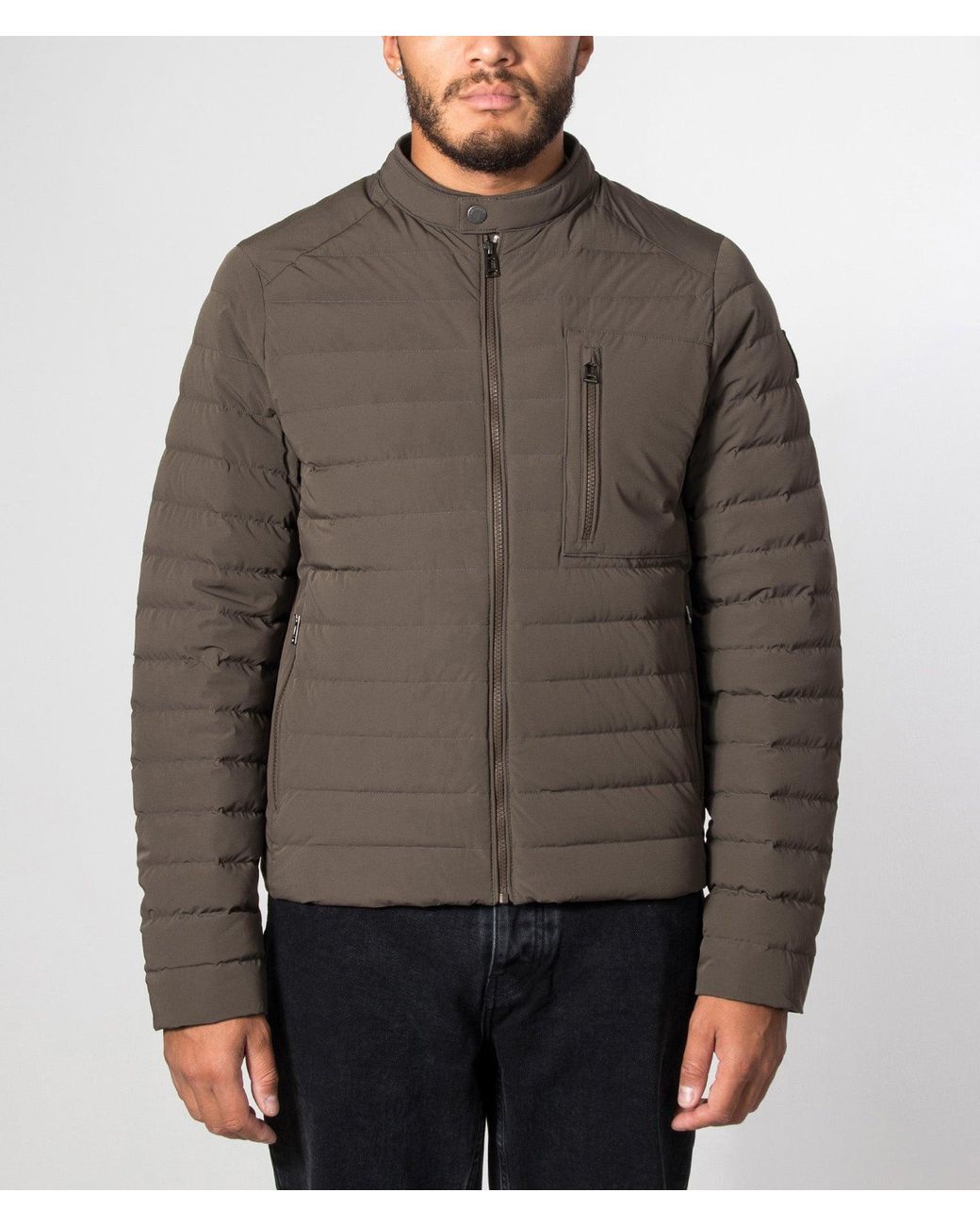 Belstaff Brown Regular Fit Chassis Jacket for men