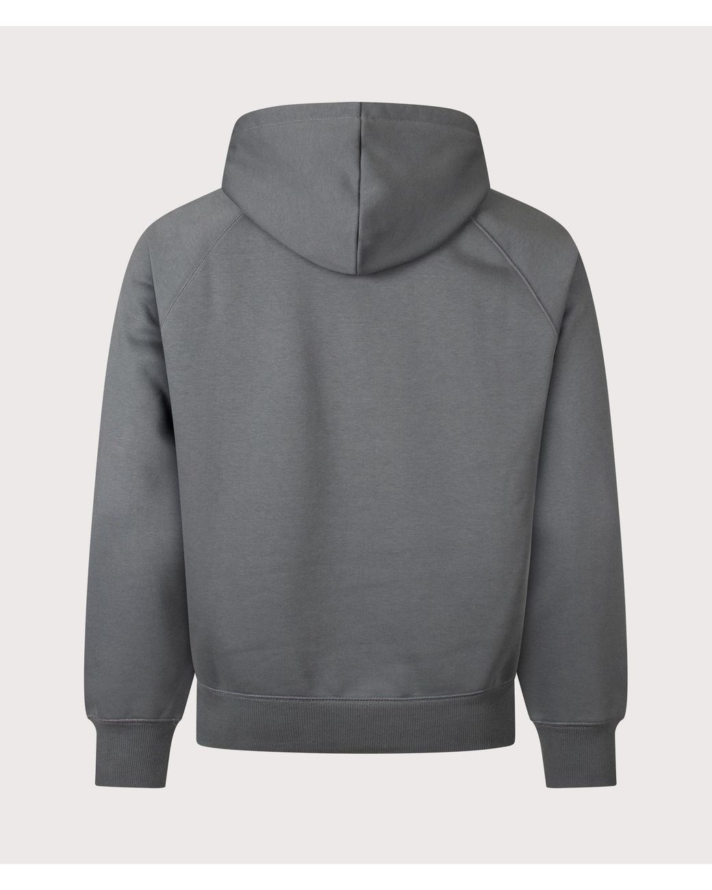 Carhartt Gray Regular Fit Chase Hoodie for men