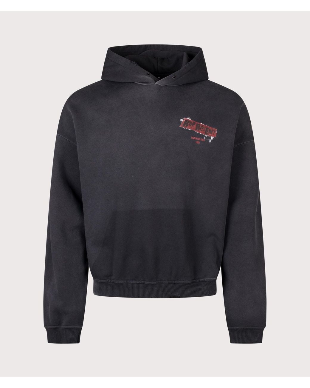 Represent Blue Oversized Fit Ransom Hoodie for men