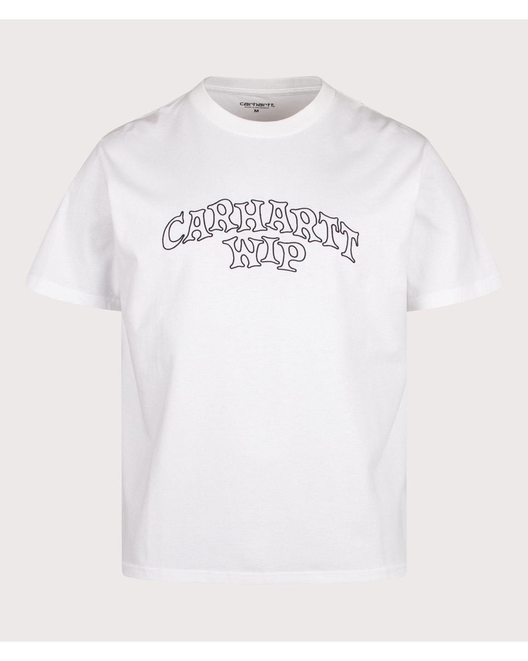 Carhartt White Loose Fit Limn Script T-Shirt for men