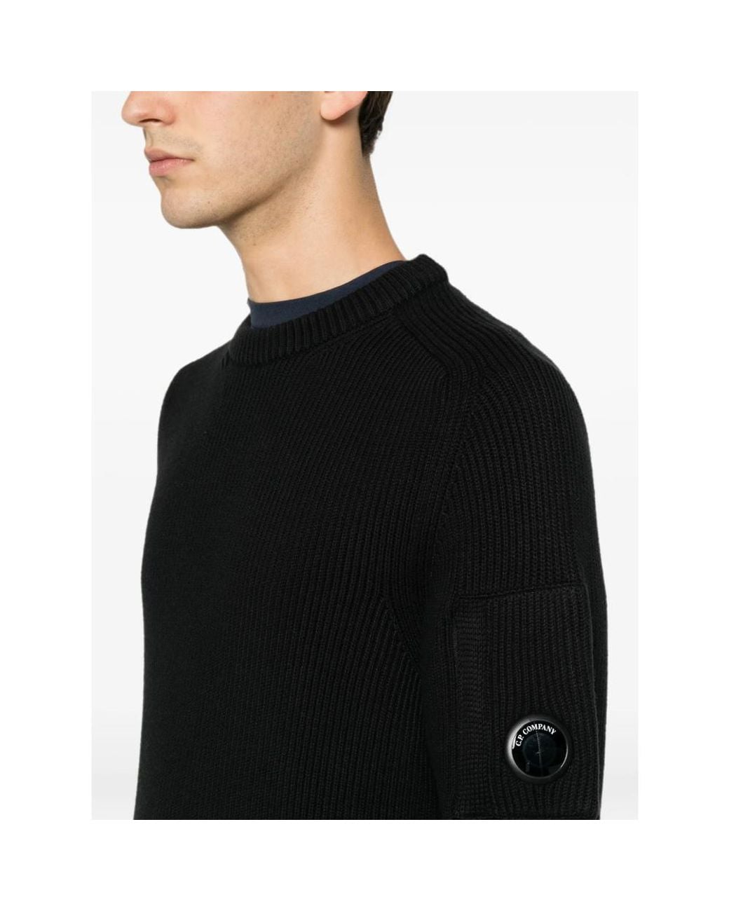 C P Company Black Sweaters & Knitwear for men